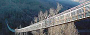 Ponte Sospeso su fiume Lima - Abetone